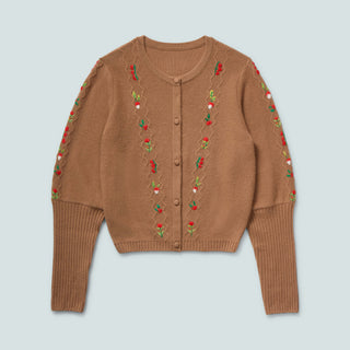 Chelsea Cardigan - Embroidered