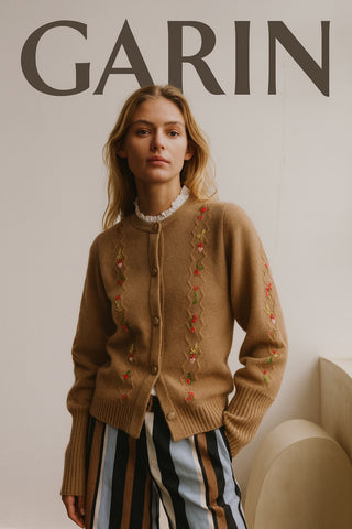 Chelsea Cardigan - Embroidered