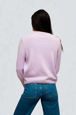 Chelsea Cardigan — Lilac