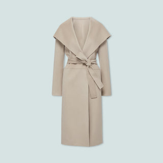 Gabriella Cashmere Coat — Oatmeal