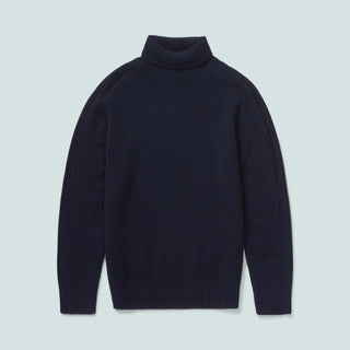 The Skier — Burnt Navy