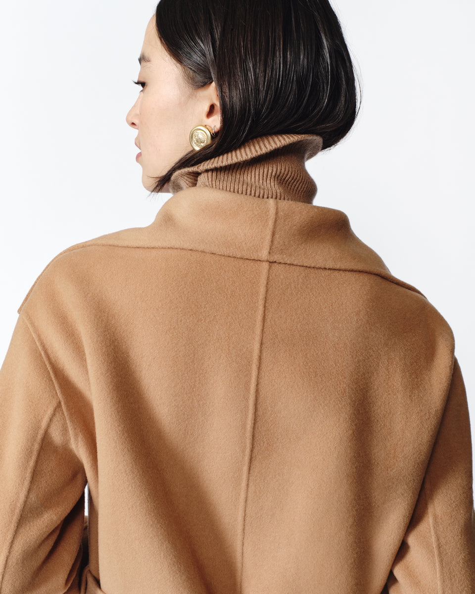 Gabriella Cashmere Coat - Camel