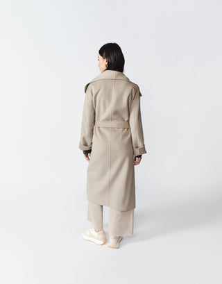 Gabriella Cashmere Coat — Oatmeal
