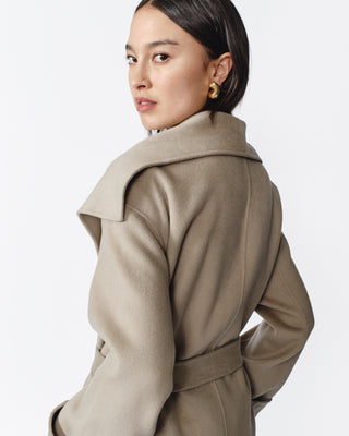 Gabriella Cashmere Coat — Oatmeal