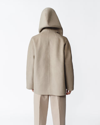 Gia Cashmere Coat — Oatmeal