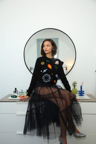 Blackhole Crewneck Unisex — Black