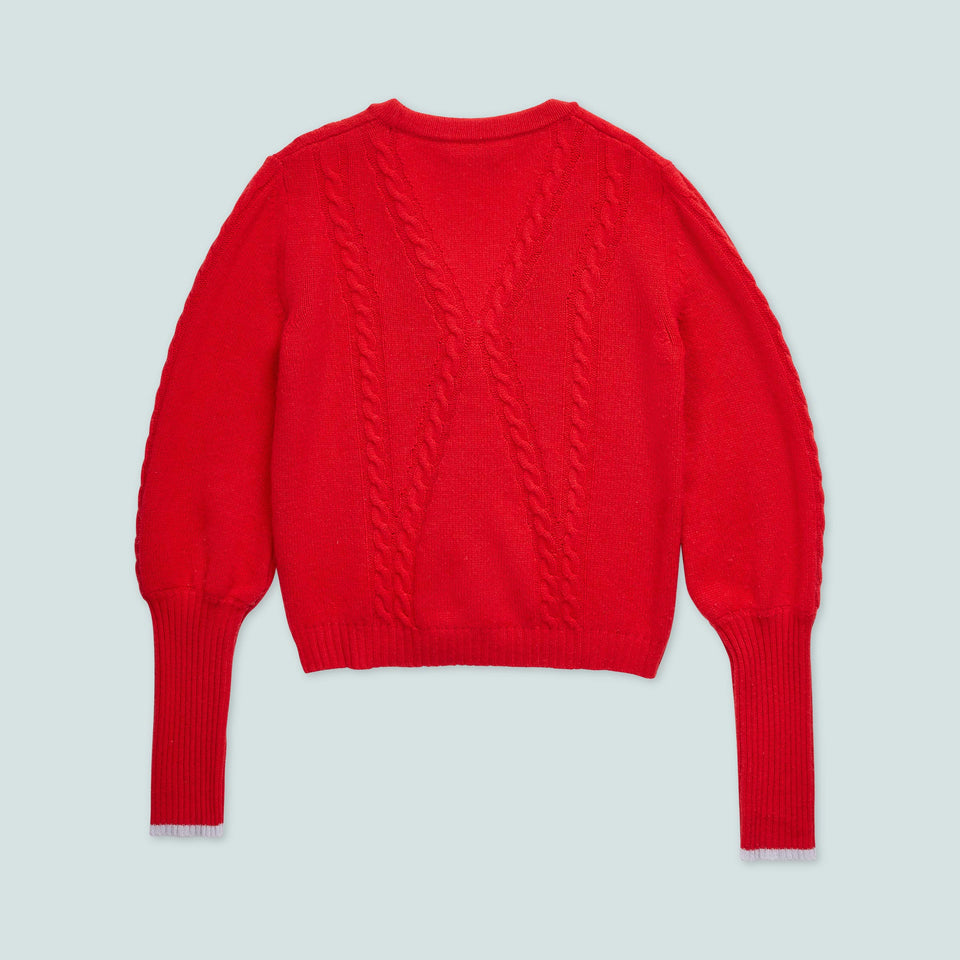 The Cardi V — Red