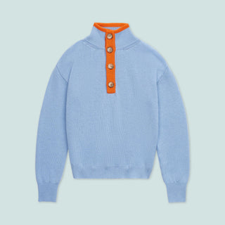 The Diana — Lisboa Blue/Jaffa Orange