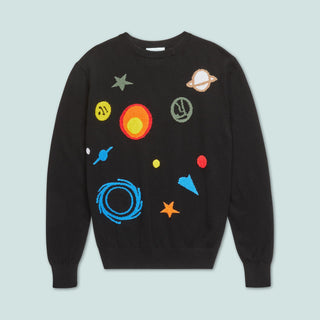 Blackhole Crewneck Unisex — Black