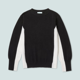 The Carly — Jet Black/Ivory