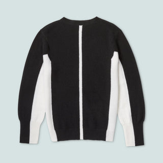 The Carly — Jet Black/Ivory