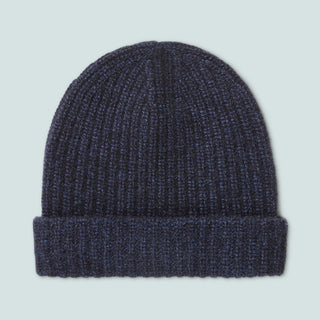 Cashmere Beanie — Bold Blue