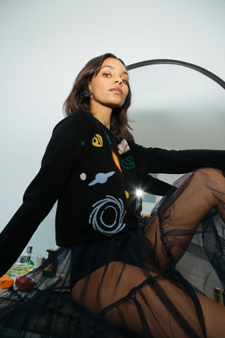 Blackhole Crewneck Unisex — Black