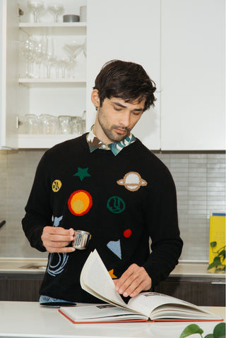 Blackhole Crewneck Unisex — Black