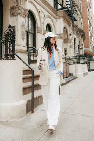 The Diana — Lisboa Blue/Jaffa Orange