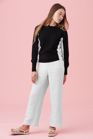 The Carly — Jet Black/Ivory