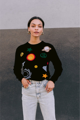Blackhole Crewneck Unisex — Black