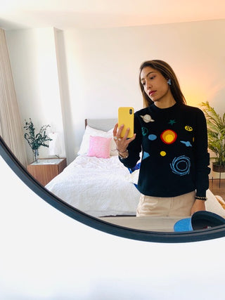 Blackhole Crewneck Unisex — Black