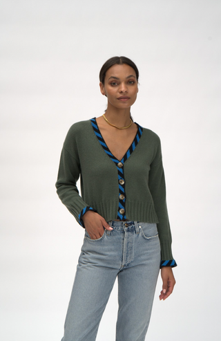 Cher Cardigan — Green