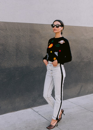 Blackhole Crewneck Unisex — Black