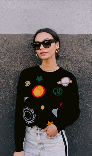 Blackhole Crewneck Unisex — Black