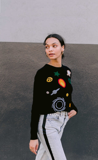 Blackhole Crewneck Unisex — Black