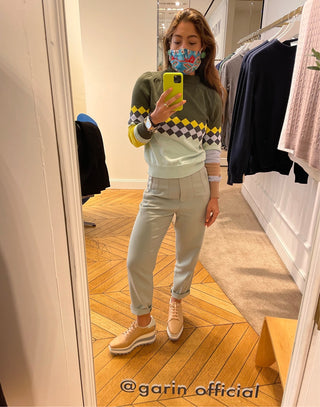 Blaire Color Block — Diamond Checkered